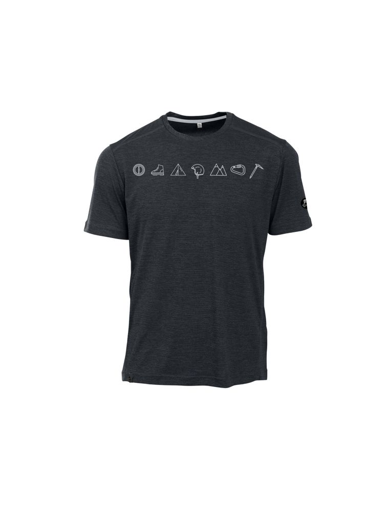 Maul Grinberg Fresh - 1/2 T-Shirt+P - black