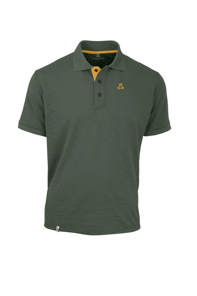 Maul Ares Ii - 1/2 Polohemd - forest green