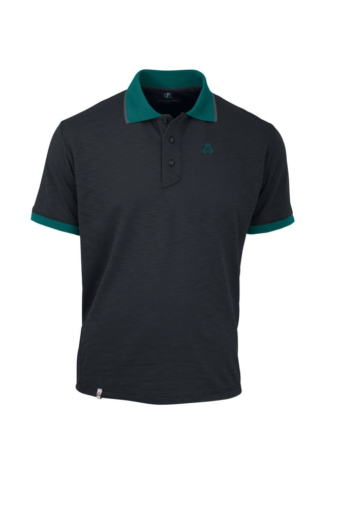 Maul Ares Ii - 1/2 Polohemd - black