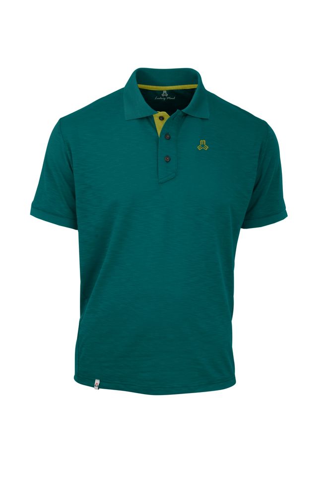 Maul Ares Ii - 1/2 Polohemd - green