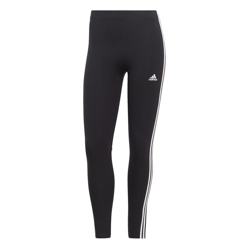 adidas Damen Essentials 3-Stripes High-Waisted Single Jersey Leggings Sporthose