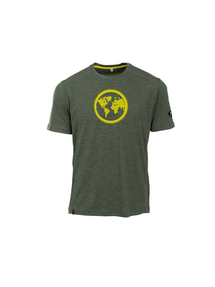 Maul Earth Fresh - 1/2 T-Shirt+Prin - gruen
