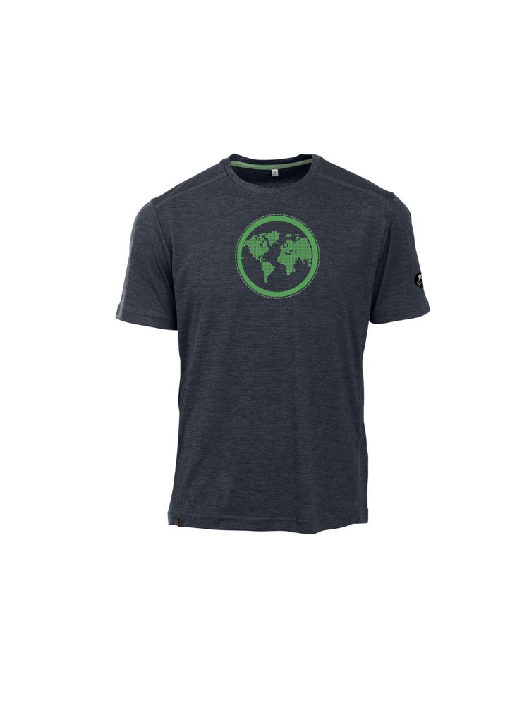 Maul Earth Fresh - 1/2 T-Shirt+Prin - blue