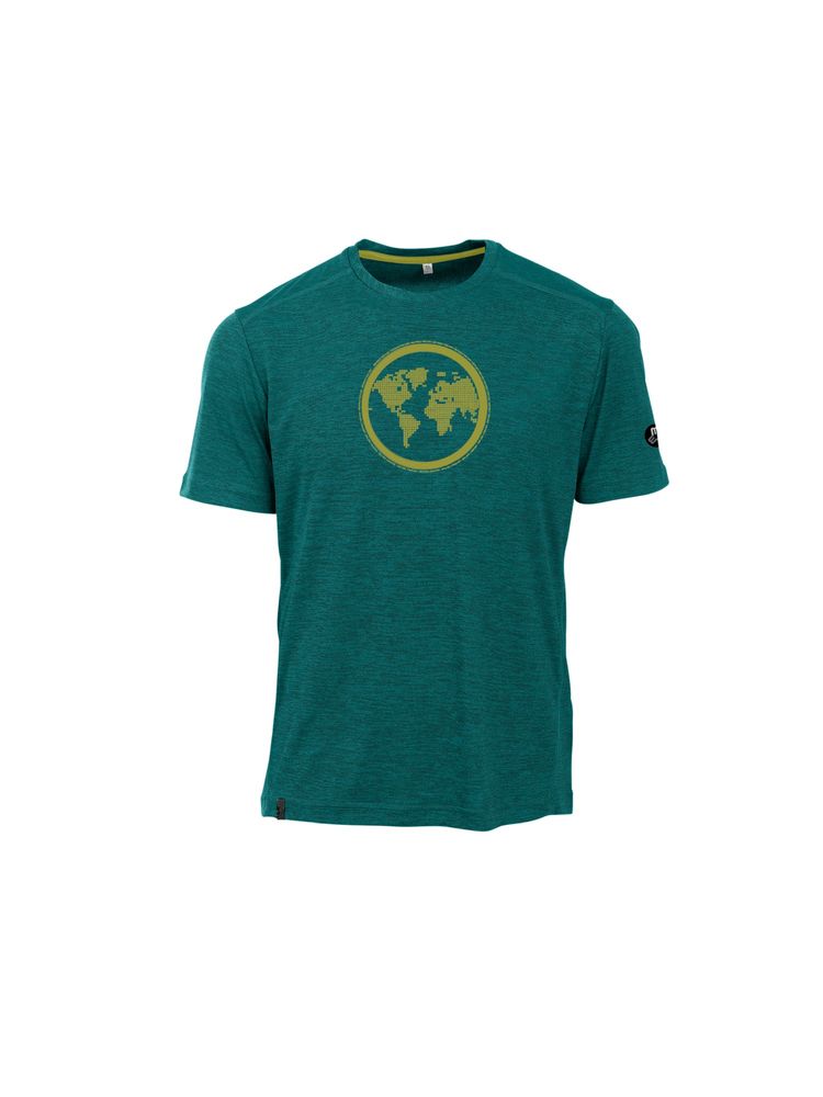 Maul Earth Fresh - 1/2 T-Shirt+Prin - green