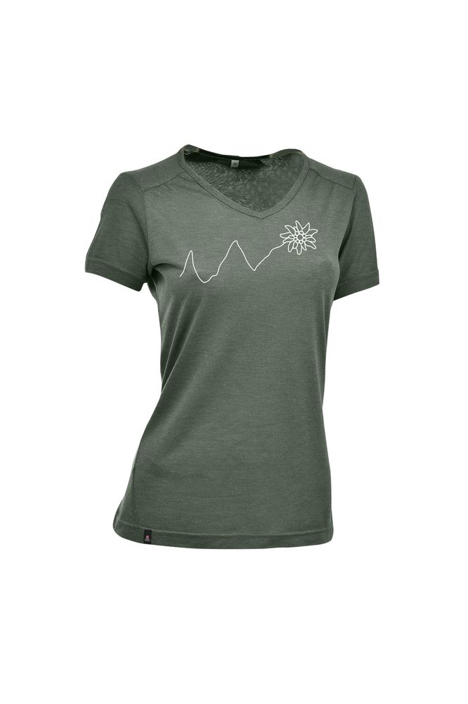 Maul Eifelsteig - 1/2 Funkt.-T-Shir - forest green