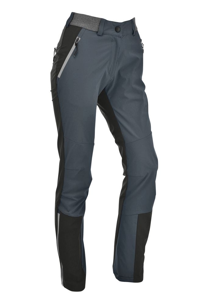 Maul Via Delle Dee - Lange Hose Ela - anthra/schwarz