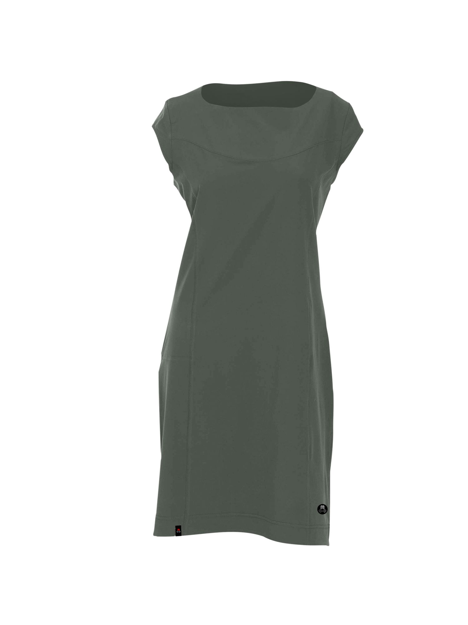 Maul Amazona Kleid Uni Elastic-Sp - forest green