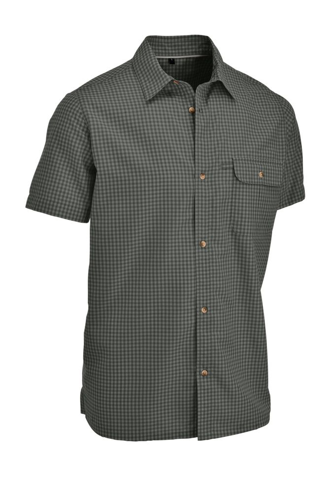 Maul Falkenberg Ii - 1/2 Hemd Karie - forest green