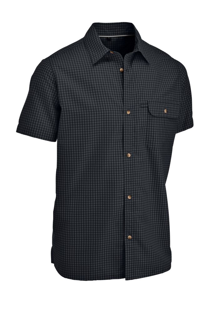 Maul Falkenberg Ii - 1/2 Hemd Karie - dark grey