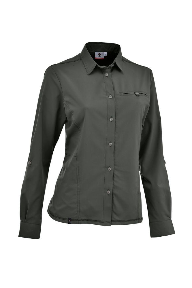 Maul Hochalm 4Xt - 1/1 Krempelbluse - forest green