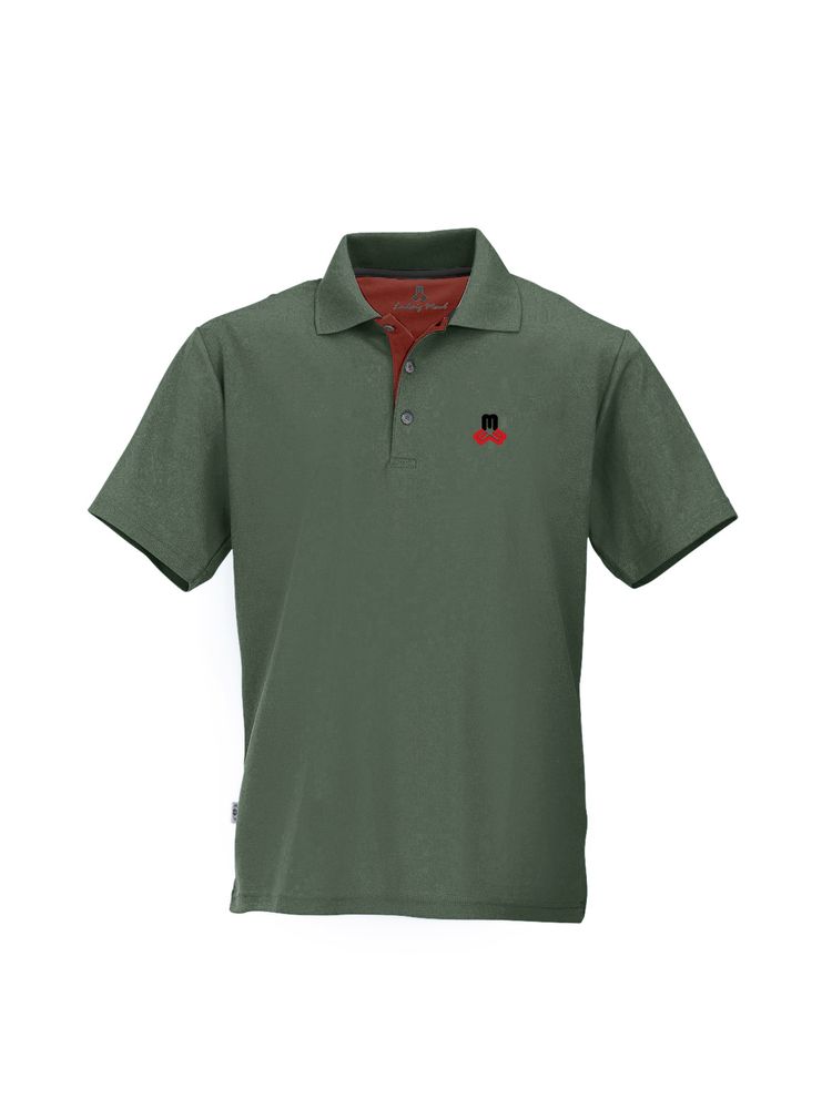 Maul Spiez Fresh - 1/2 Poloshirt - dark green