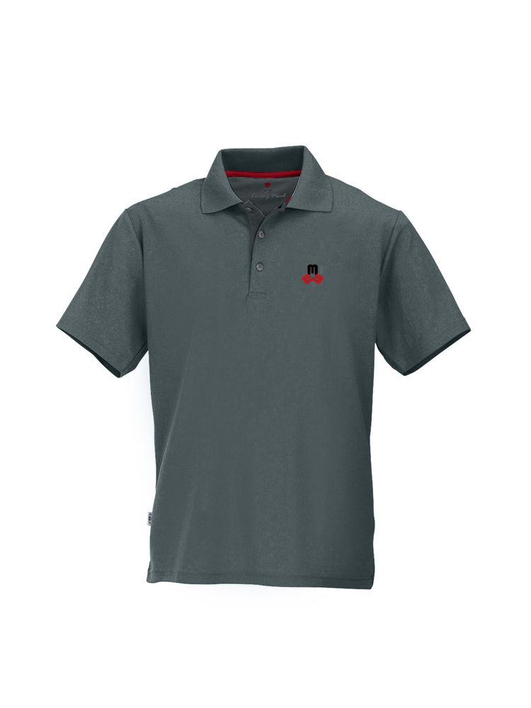 Maul Spiez Fresh - 1/2 Poloshirt - graphit/anthraz