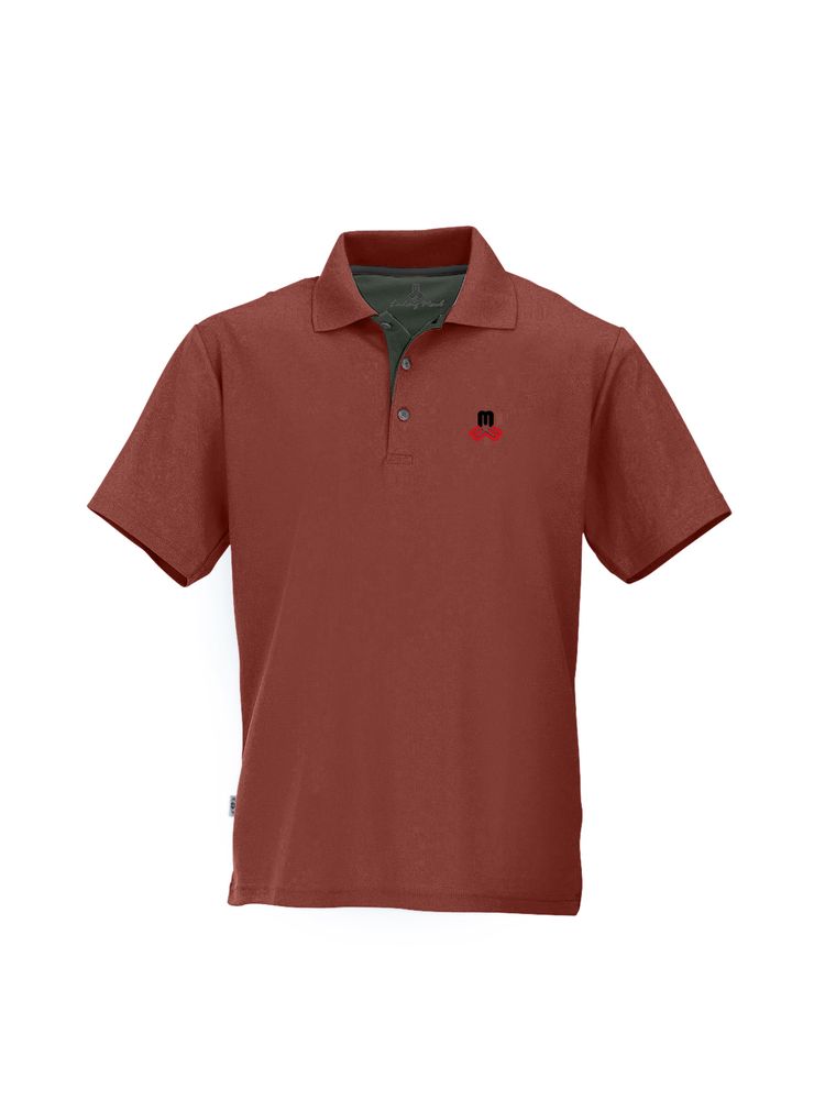 Maul Spiez Fresh - 1/2 Poloshirt - dark green