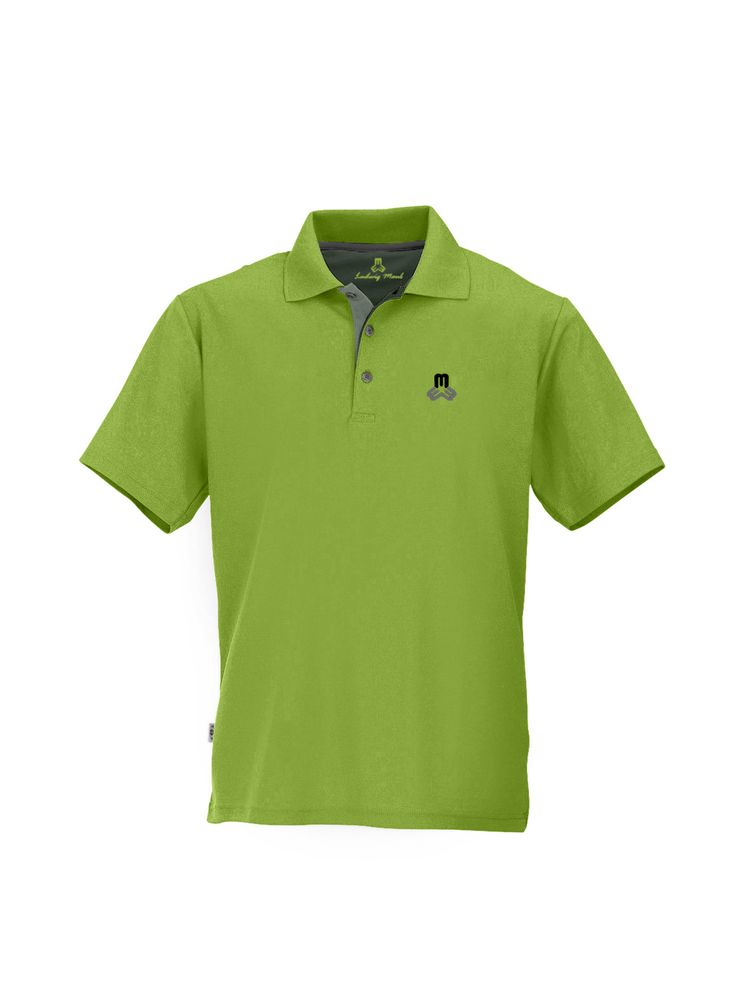 Maul Spiez Fresh - 1/2 Poloshirt - lime green