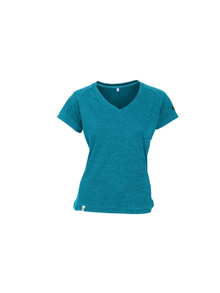 Maul Ridnaun Fresh - 1/2 T-Shirt+Pr - tuerkis