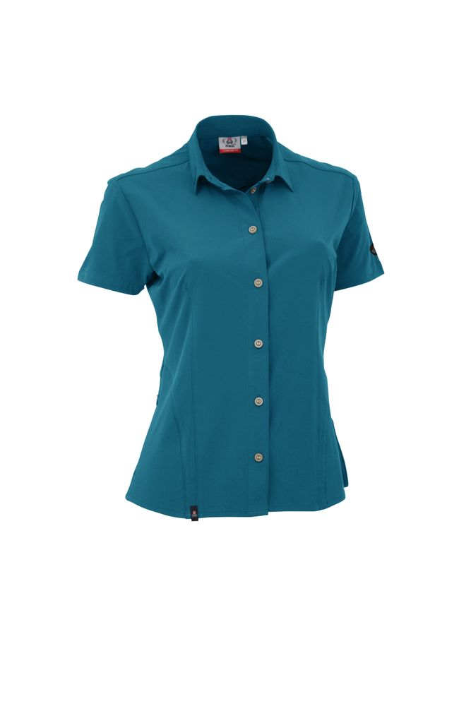 Maul Vilsalpsee - 1/2 Bluse Elast. - petrol blue