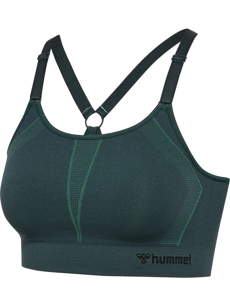 Hummel Hmlmt power seamless sports bra - green gables