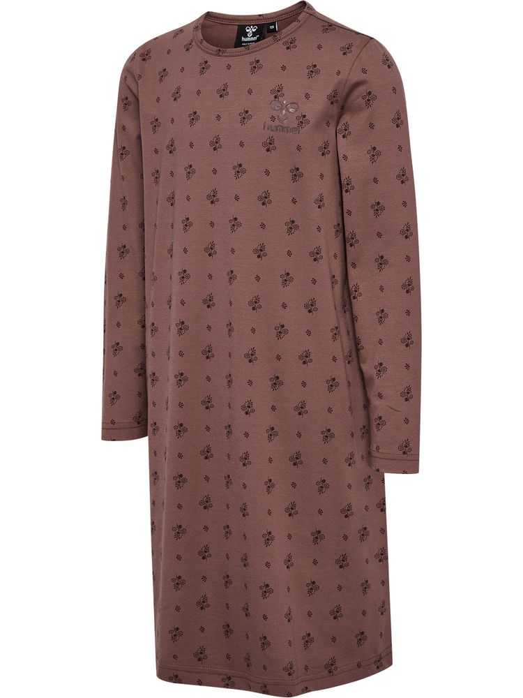 Hummel Hmlcarolina night dress l/s - nutmeg