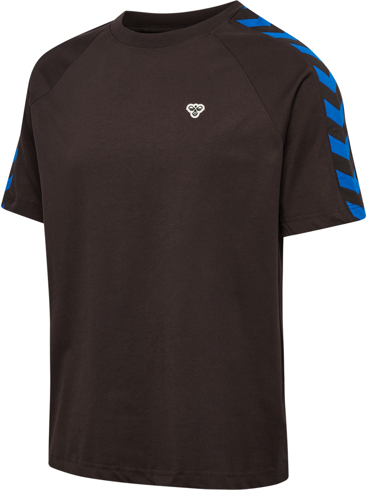 Hummel Hmlarchive loose t-shirt s/s - chocolate plum/chocolate plum