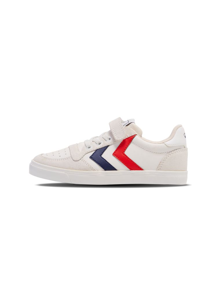 Hummel Slimmer stadil leather low jr - white