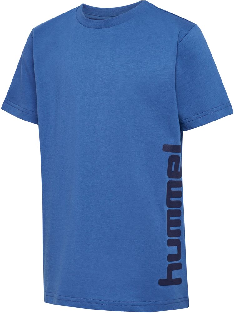 Hummel Hmlprint t-shirt s/s - bright cobalt/black iris