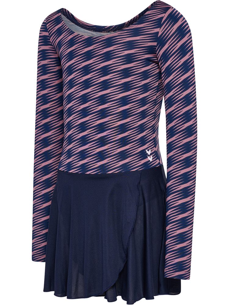 Hummel Hmljr mix gymsuit l/s - wistful mauve