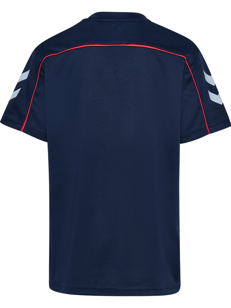 Hummel Hmljr t-shirt s/s - dress blues