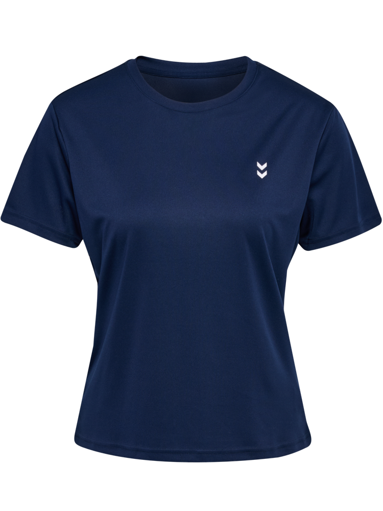 Hummel Hmlpulse training w t-shirt s/s - dress blues