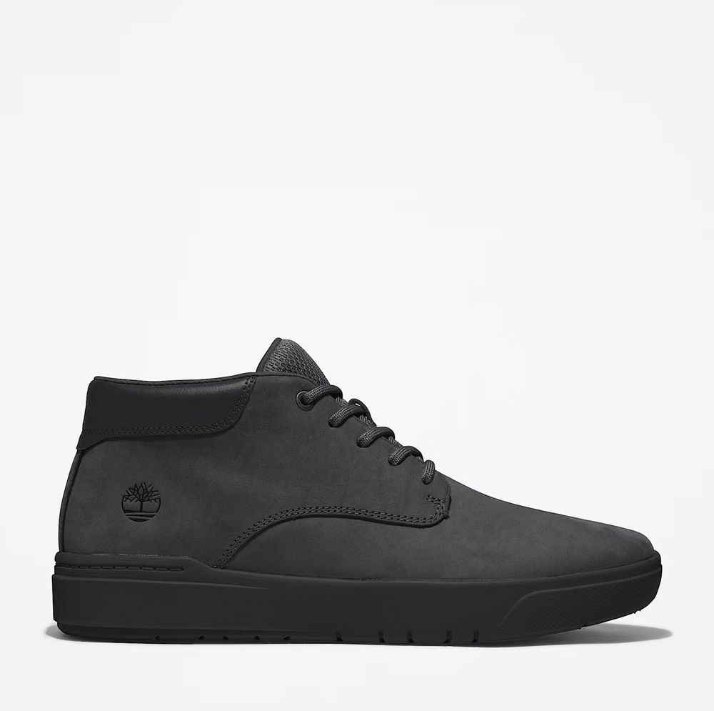 Timberland Halbhoher Seneca Bay Sneaker Herren - Schwarz