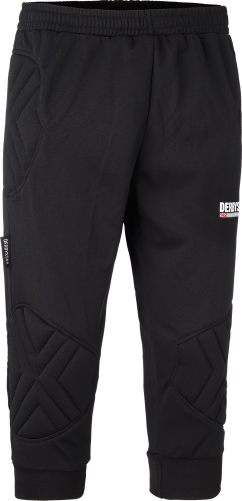 Derbystar Sven Pro 3/4 Torwarthose - schwarz