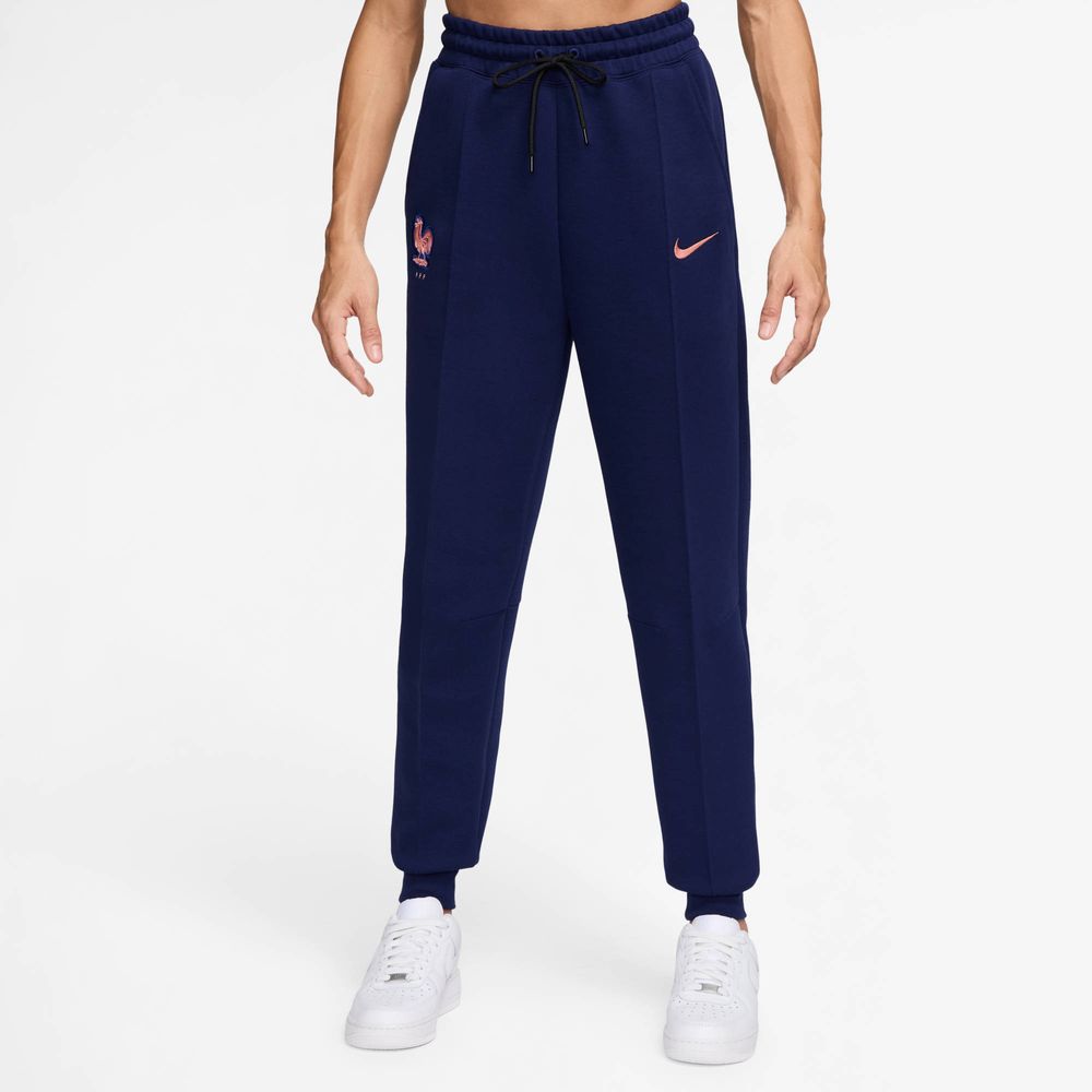 Nike Fff W Nsw Tch Flc Mr Jggr - blue void/lt madder root