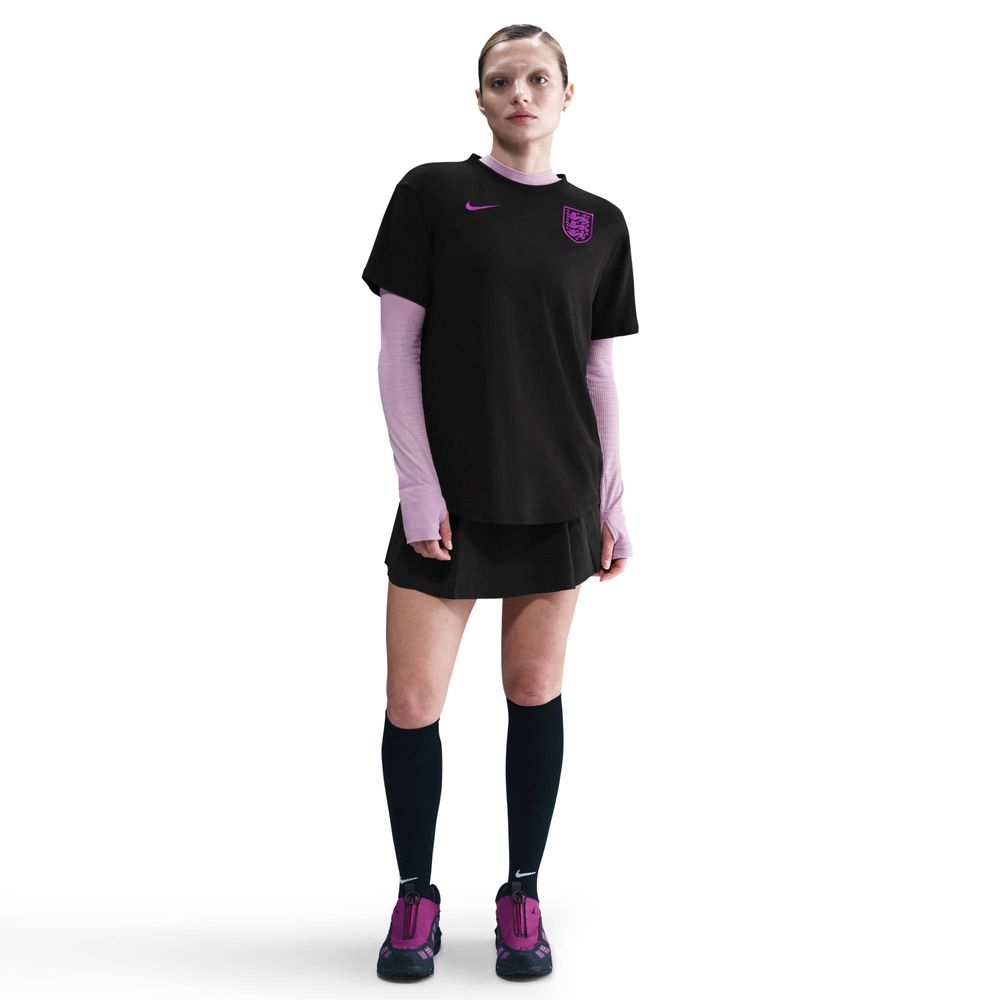 Nike England Nike One Relaxed Dri-FIT Kurzarm-Fußballoberteil Damen - #NV