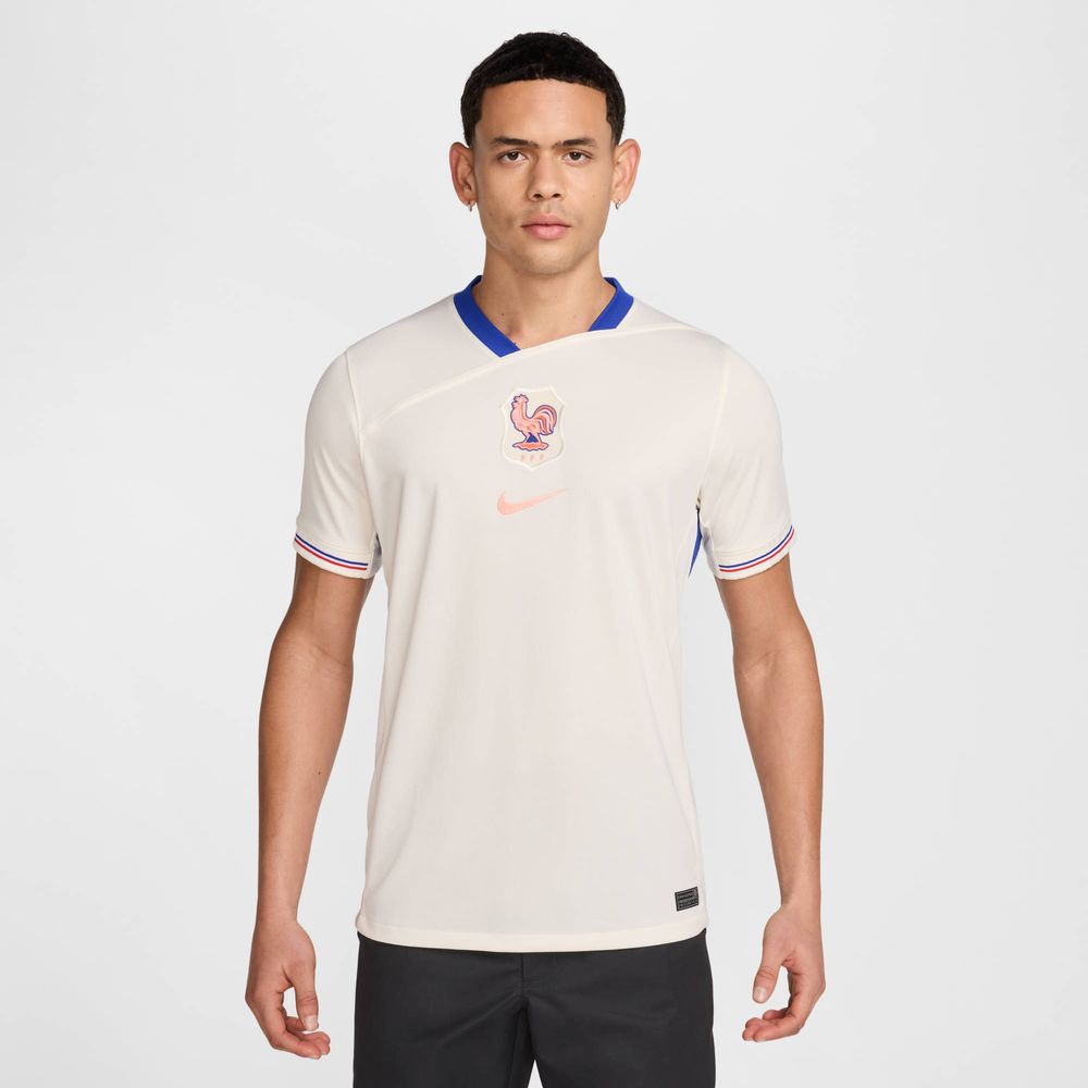 Nike Fff M Nk Df Stad Jsy Ss Aw - pale ivory/bright blue/lt madder ro