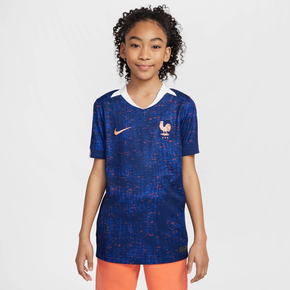 Nike Fff Y Kinder Nk Df Stad Jsy Ss Hm - blue void/lt madder root
