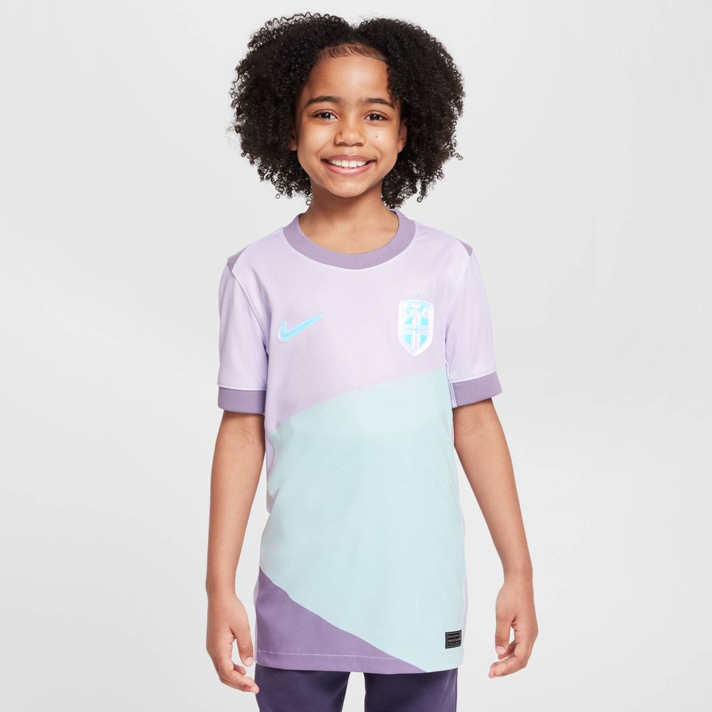 Nike Nor Y Kinder Nk Df Stad Jsy Ss Aw - amethyst tint/violet haze/white