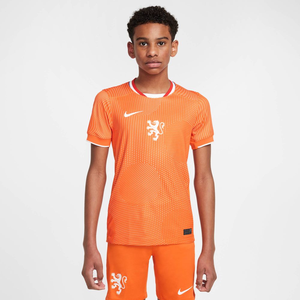 Nike Knvb Y Kinder Nk Df Stad Jsy Ss Hm - safety orange/white