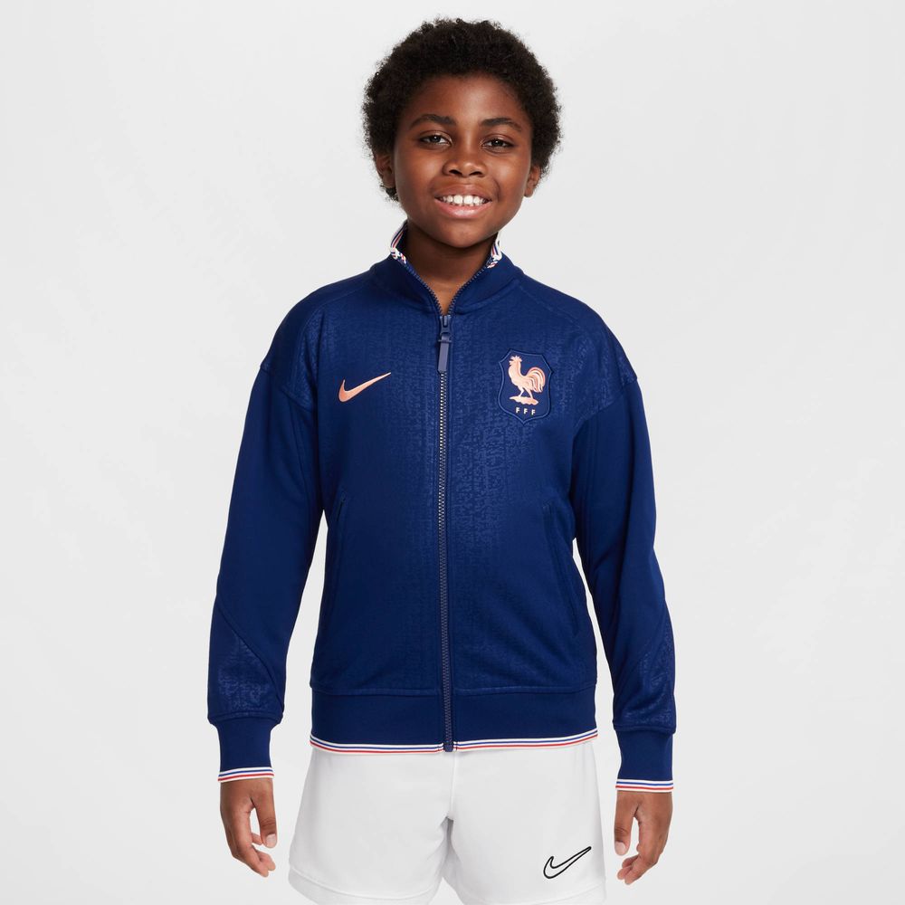 Nike Fff Y Kinder Nk Df Acdpr Anthm Jacke K - blue void/lt madder root