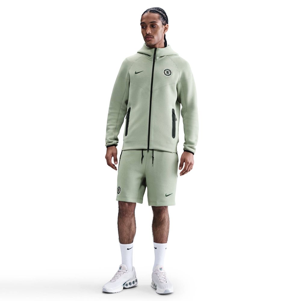 Nike Cfc M Nk Tch Flc Fz Wr Hdy - jade horizon/white