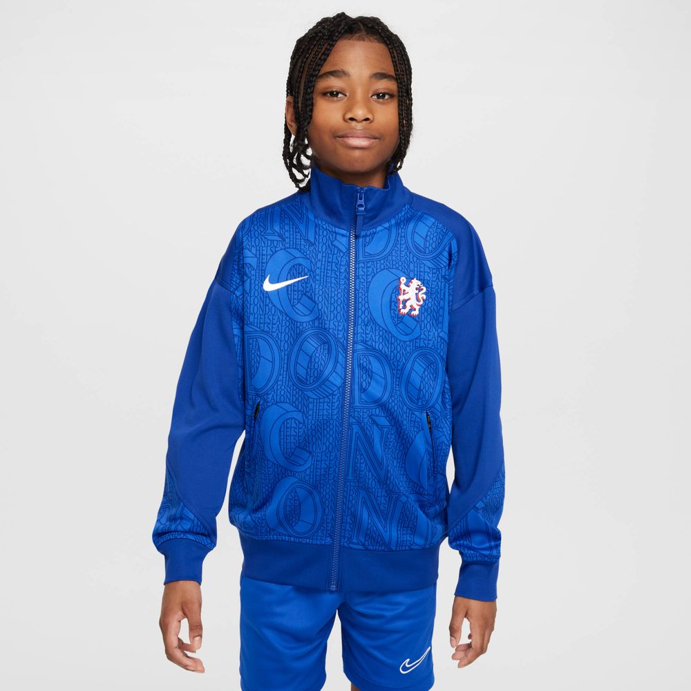 Nike Cfc Ynk Df Acdpr Anthm Jacke K - rush blue/game royal/white