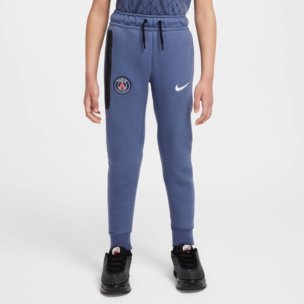 Nike Psg Paris Saint-GermainB Nsw Tech Flc Pant - diffused blue/white