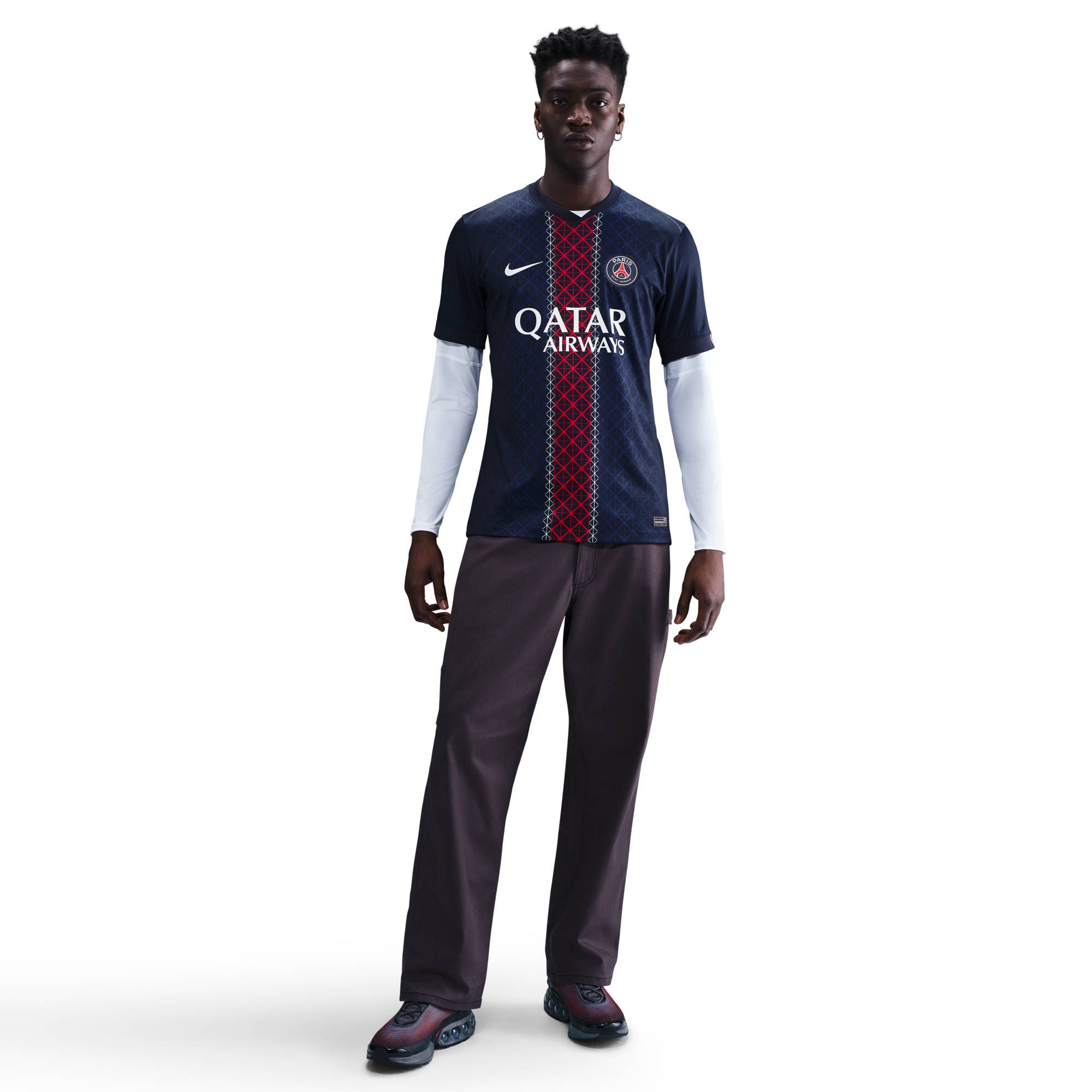 Nike PSG Paris Saint-Germain Herren Nike Dri-FIT Jersey Kurzarm Fußballtrikot