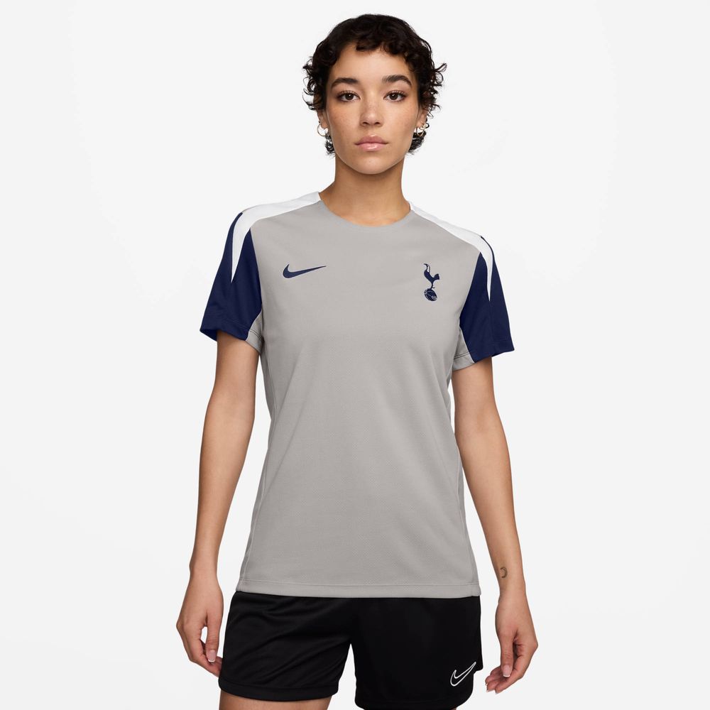Nike Thfc W Nk Df Strk Ss Top K - lt iron ore/binary blue/binary blue