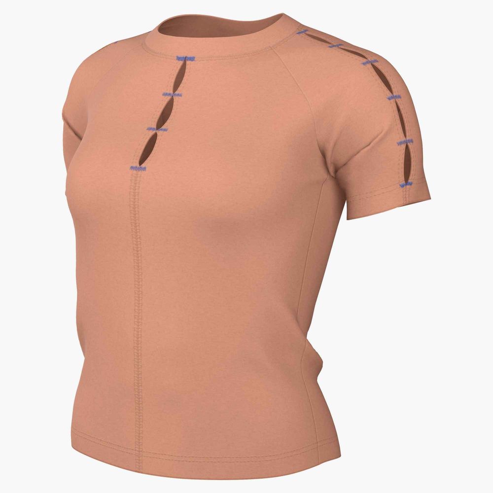 Nike W Nk One Fitted Df Ss Top Cpsl T-Shirt