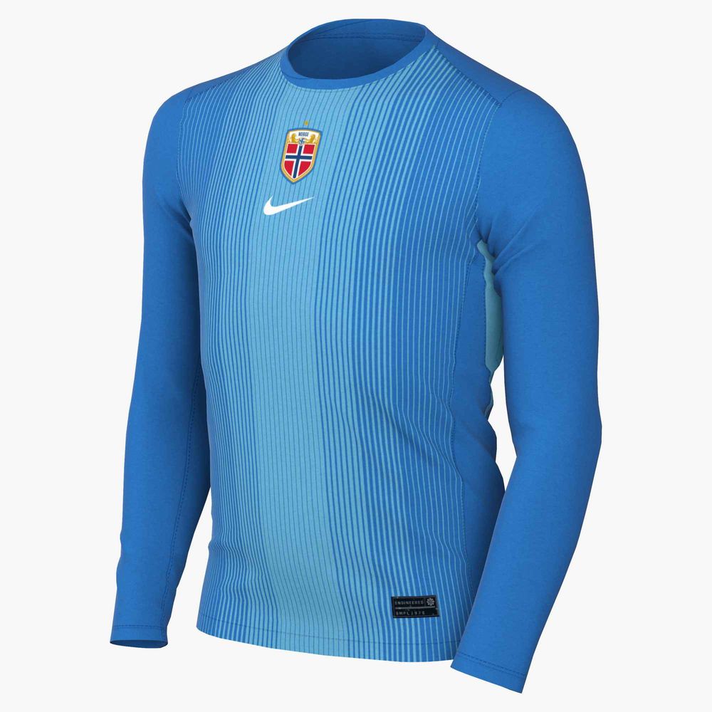 Nike Nor Y Kinder Nk Df Stad Jsy Ls Gk - photo blue/baltic blue/white