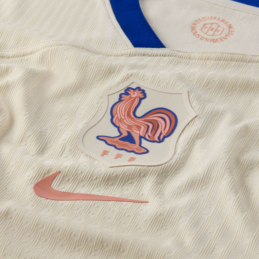 Nike Fff M Nk Dfadv Match Jsy Ss Aw - pale ivory/sail/lt madder root