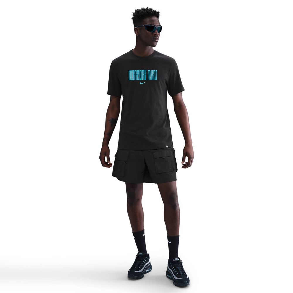 Nike Inter M Nk Wordmark Tee - black