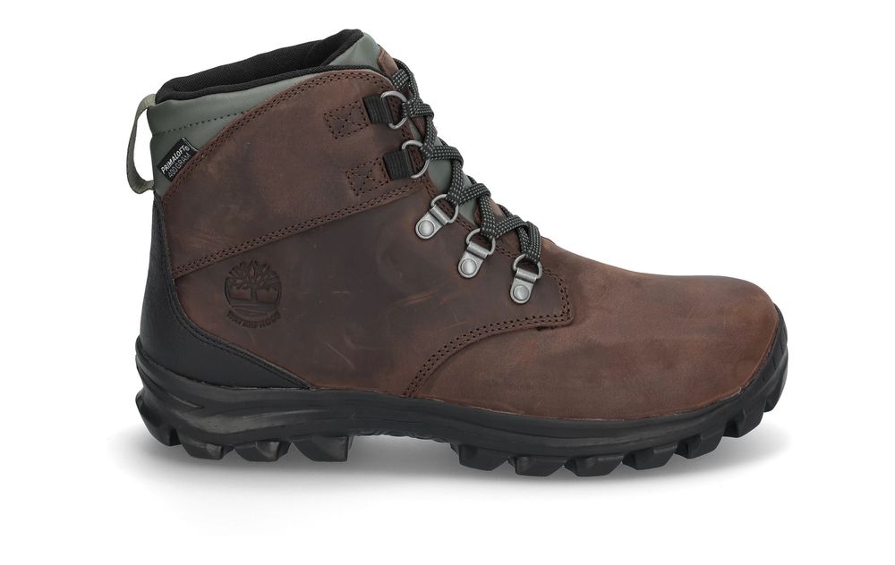 Timberland CHILLBERG MID LACE UP WATERPROOF SNOW BOOT DARK BROWN - DARK BROWN