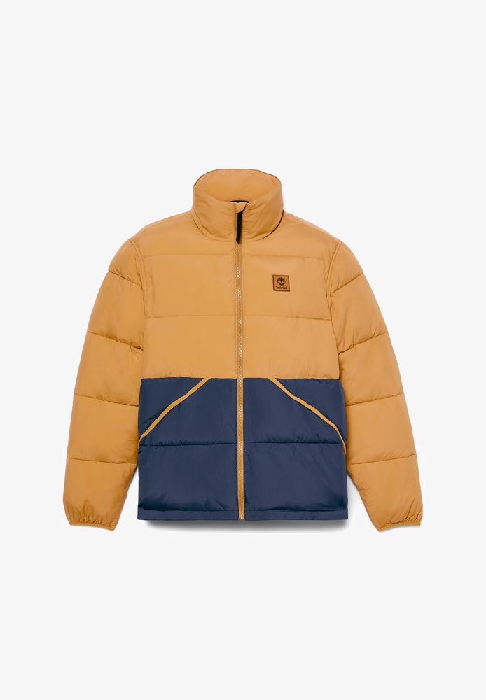 Timberland Synthetic insulated puffer jacket - WHEAT BT/DK SPH