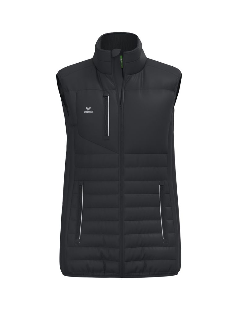 Erima puffer vest - black