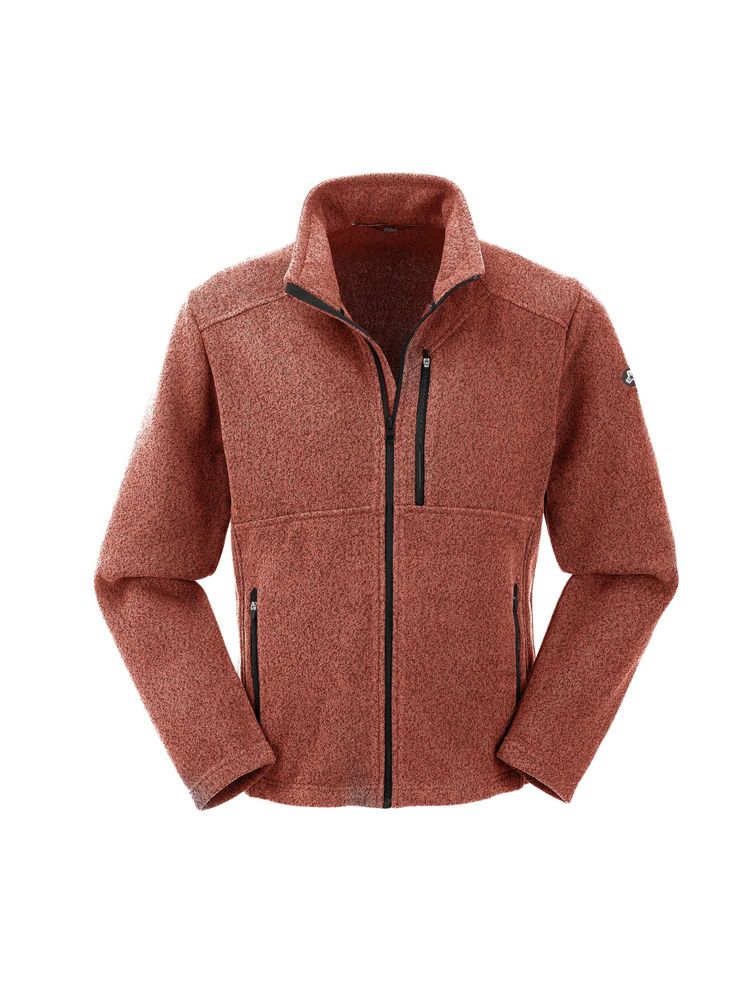Maul Oberstdorf II Strickfleece Jac - orange